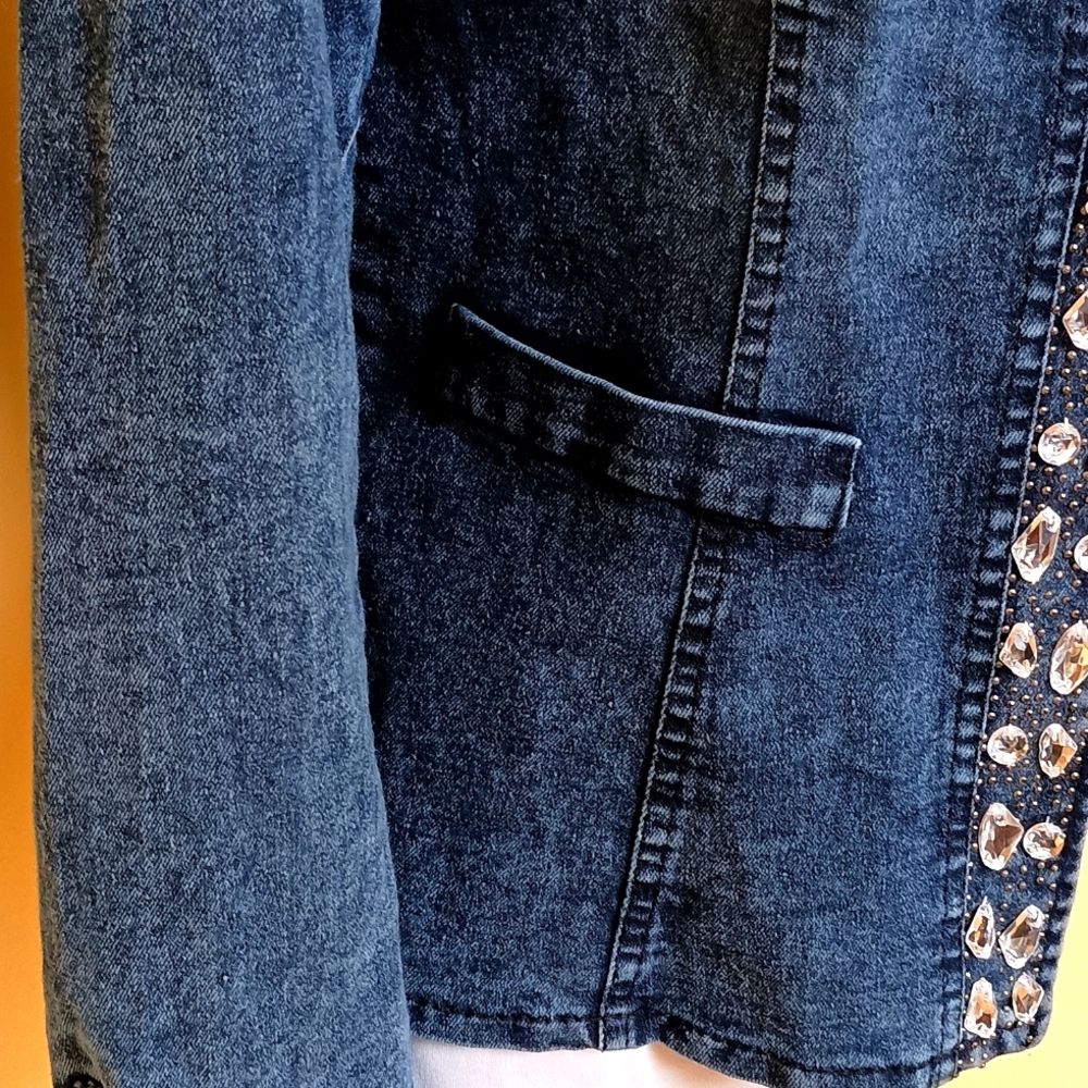 Embellished Denim Jacket - Picture 3 of 6